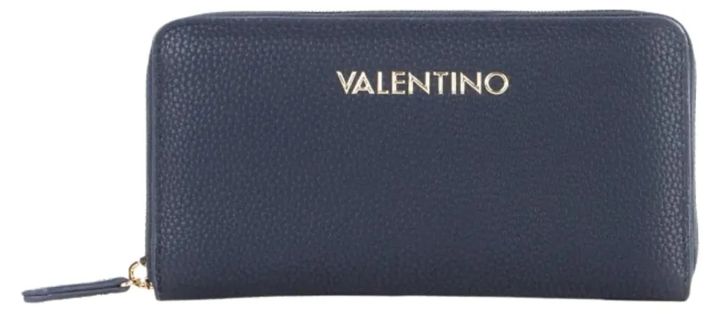 Grand Portefeuille Valentino Brixton Bleu Marine Idéal pour Sorties