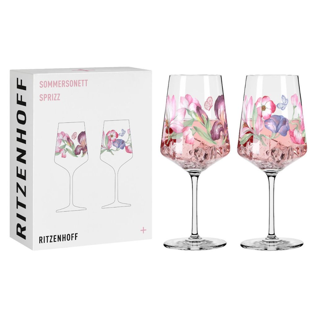 Sommersonett Aperitifglas-Set #15, #16 Von Dominique Tage Produktbild 