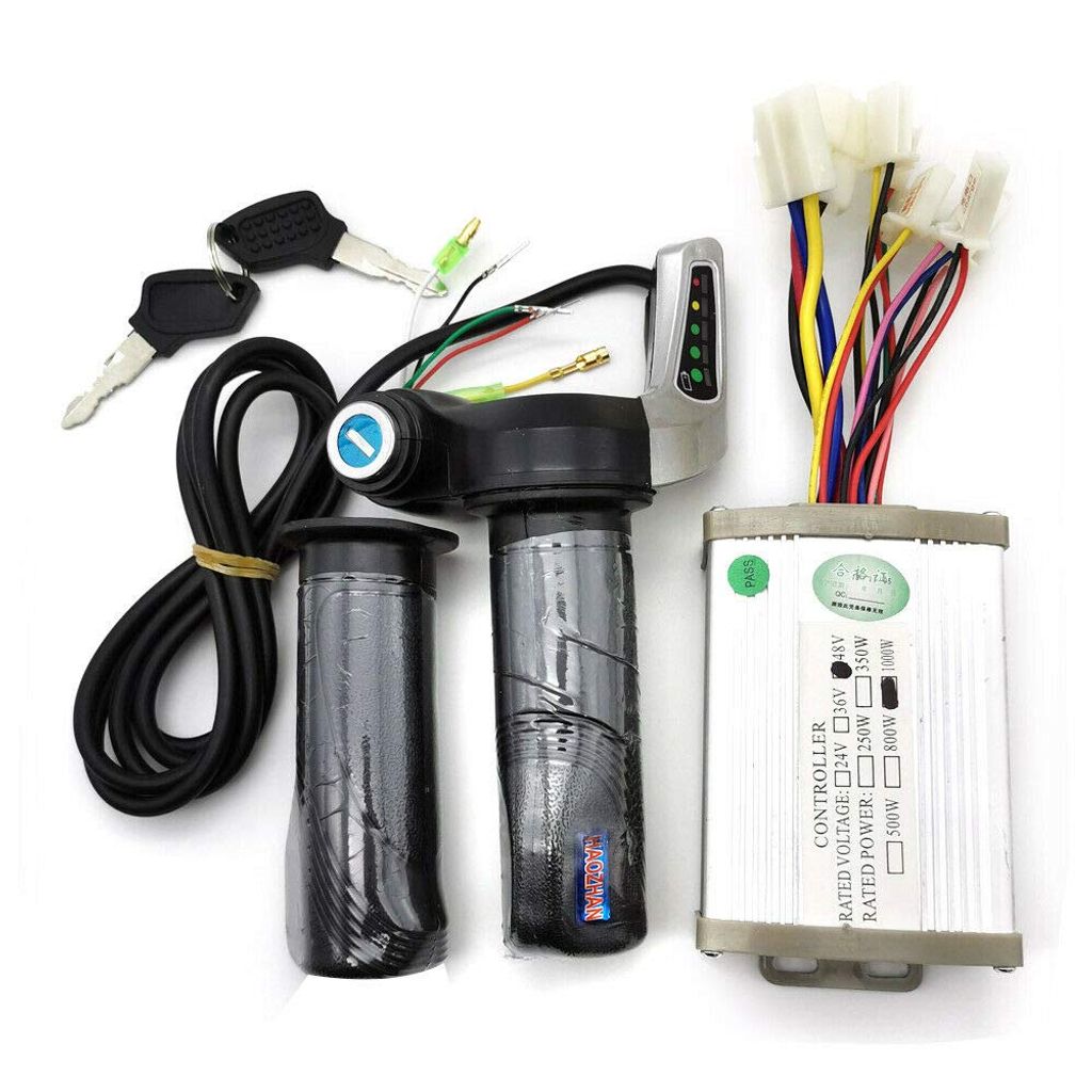 DC 48V 1000W elektrický skútr kartáčový motor plynová Obrázek produktu 
