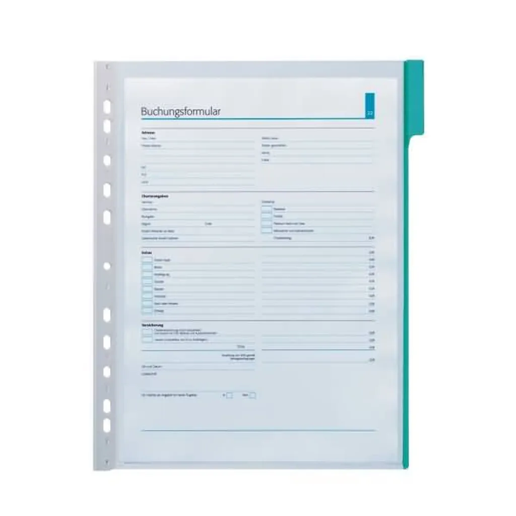 Tableau de consultation FUNCTION A4 avec Onglet Vert Visible et Durable