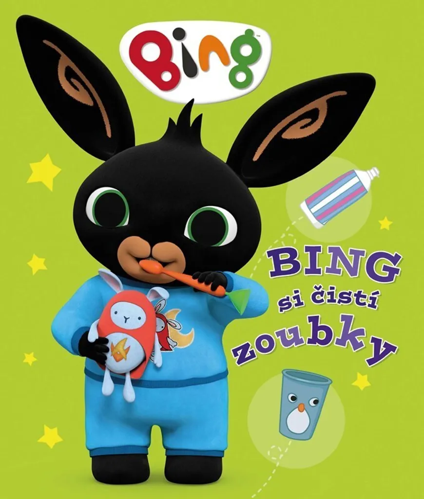Livre Cartonné Bing pour Bébé - Apprentissage Ludique du Brossage des Dents