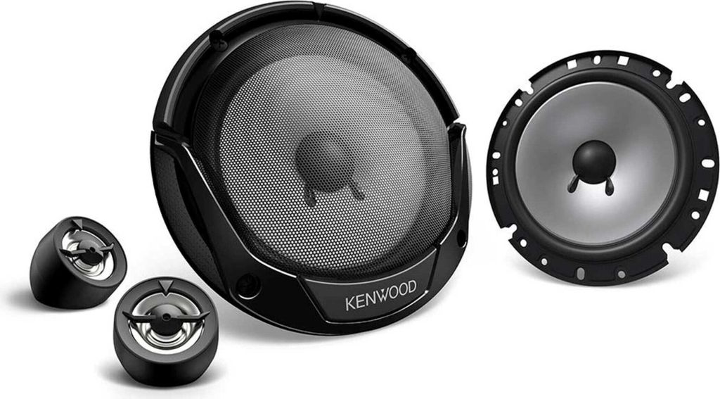 Kenwood KFC-E170P 2-Wege Einbau-Lautsprecher-System, passiv, 300 Watt, Frequenzgang 30 Hz - 22000 Hz, 44 mm Einbautiefe, 92 dB Wirkungsgrad