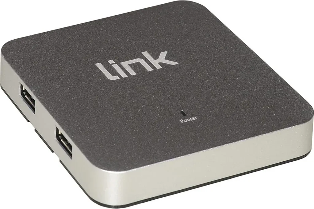 Hub USB 3.0 4 Ports pour PC et Mac LINK HUB LKHUB034 Alimenté 5 Gbps
