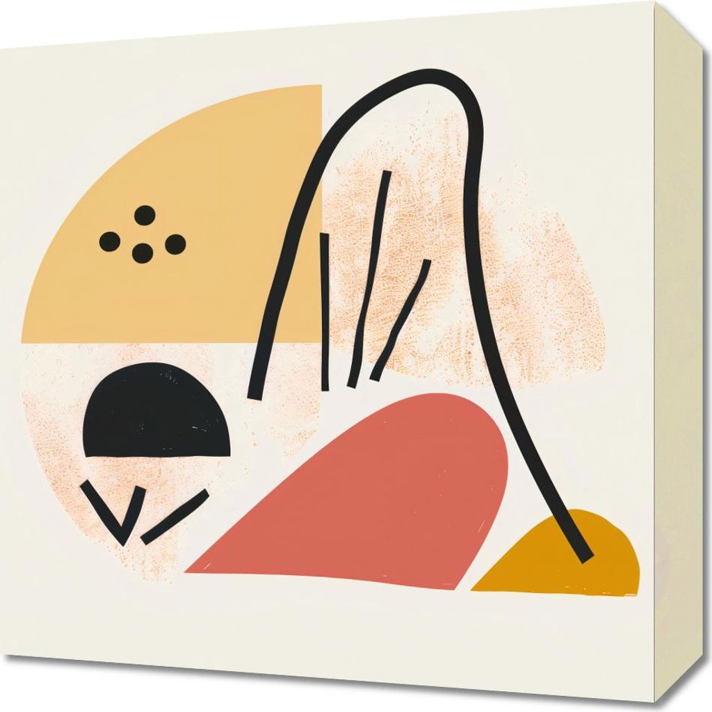 Bild 40x40cm Geformte Symphonie