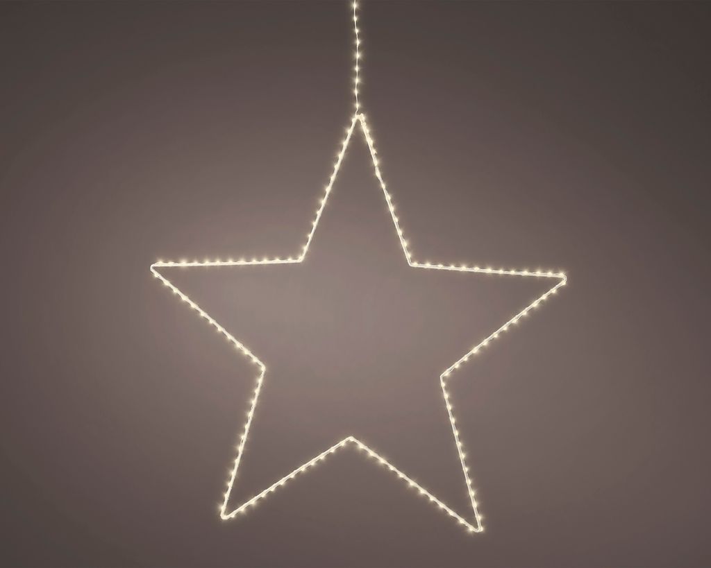 Kaemingk Metall Stern beleuchtet 130 Lichter Ø 38 cm Produktbild 