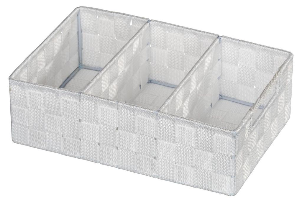 WENKO Organizér Adria White Storage Box Container Košík Obrázek produktu 