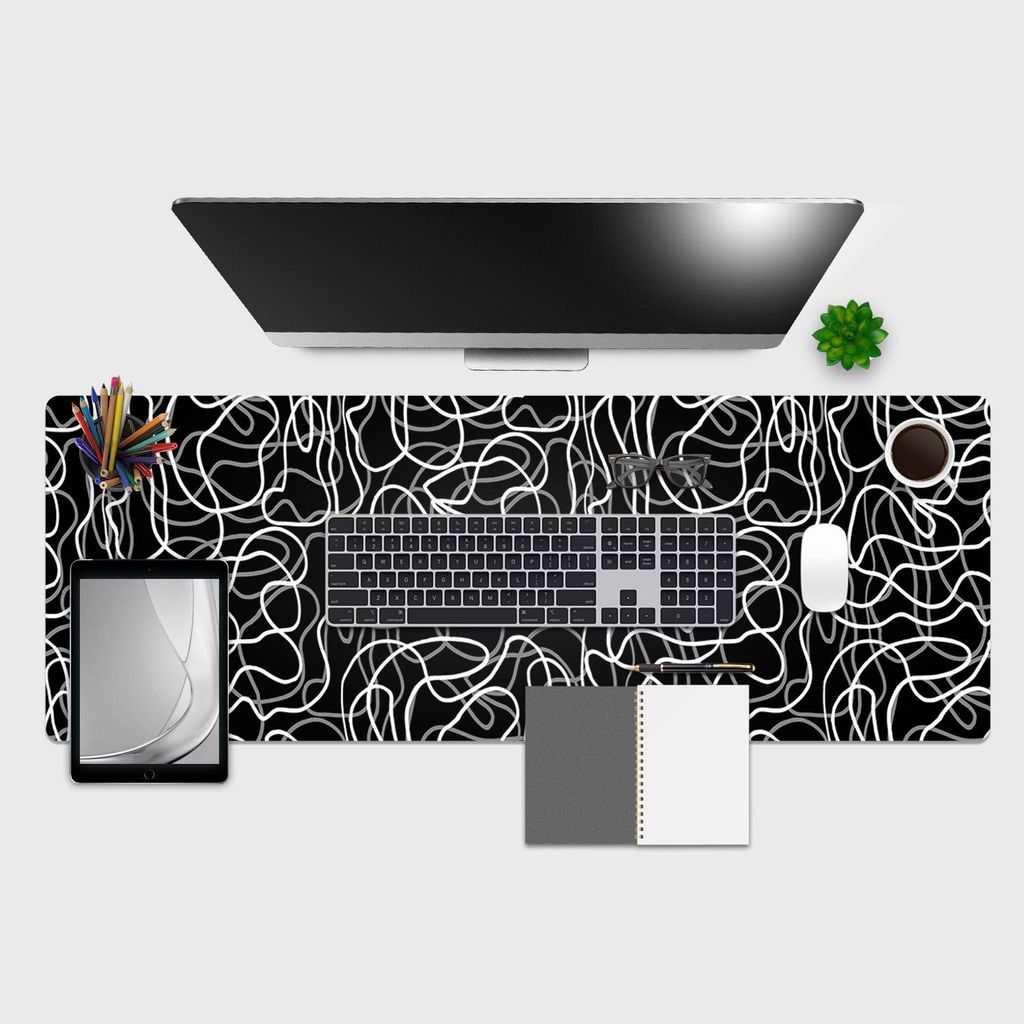 Giallobus - Fantasie - 120L x 40B cm - Vinile - 87 - White wiggle