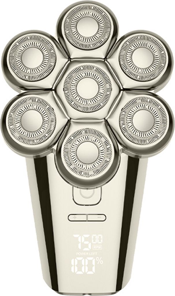 5-in-1-Elektrorasierer, 7D-Float-Scherkoepfe, kabelloses, Produktbild 