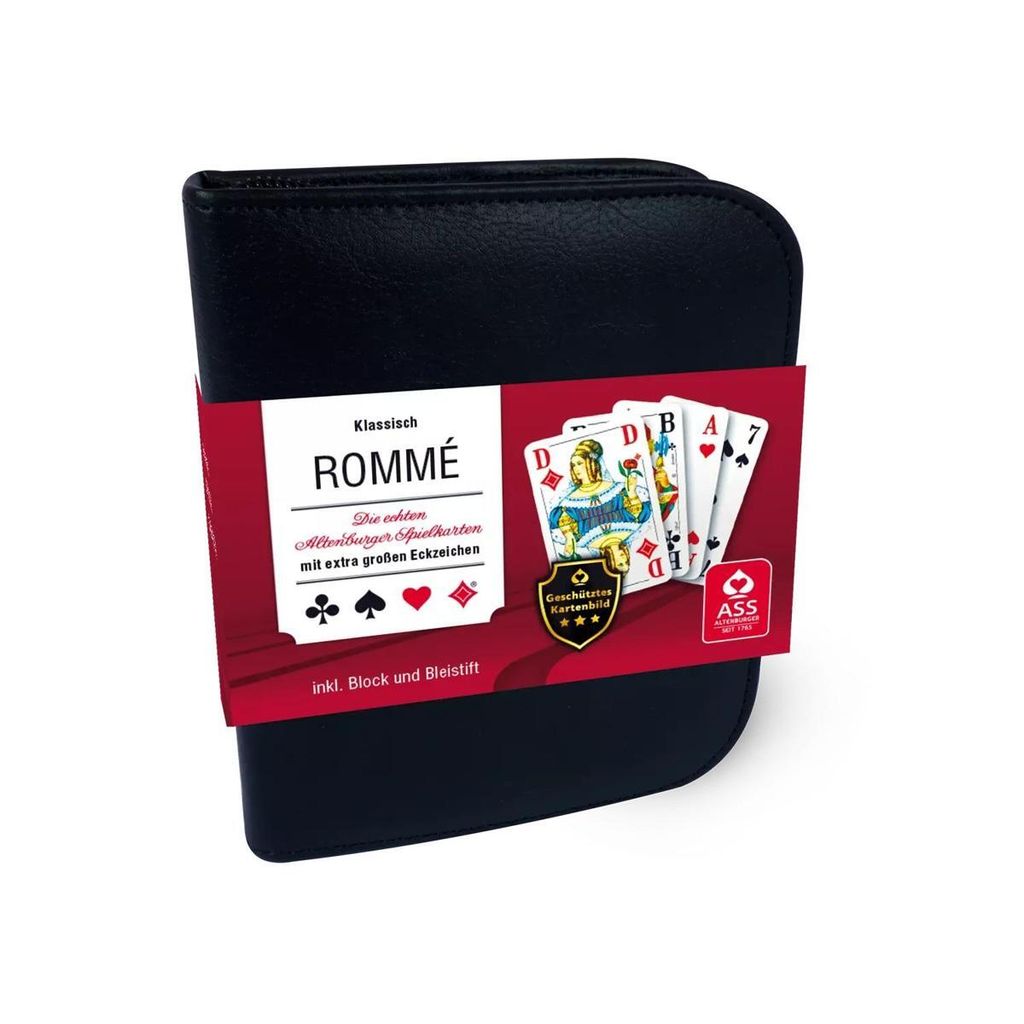 Senior Romme v koženom puzdre (francúzsky obrázok) Obrázok produktu 