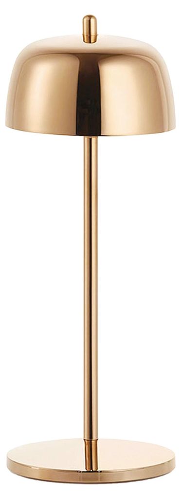 Zafferano Lampe De Table Led Circe Cuivre Rechargeable Et Image du produit 