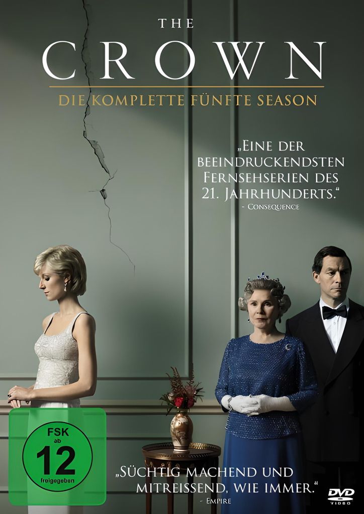 Crown, The - Season 5 (DVD) 4Disc  Min: 530/DD5.1/WS - Sony Produktbild 
