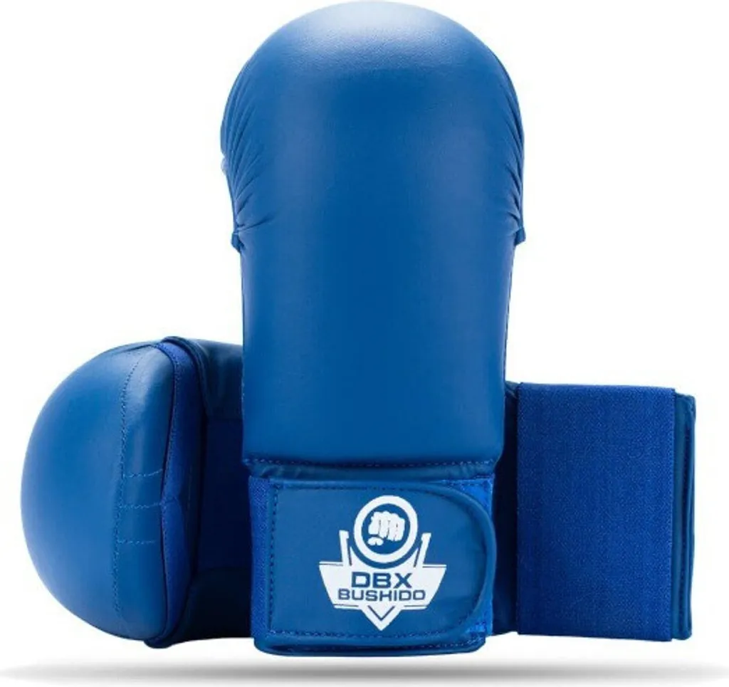 Gants de Karaté Dbx-Km XL Bleus : Finis les Frottements et Impact