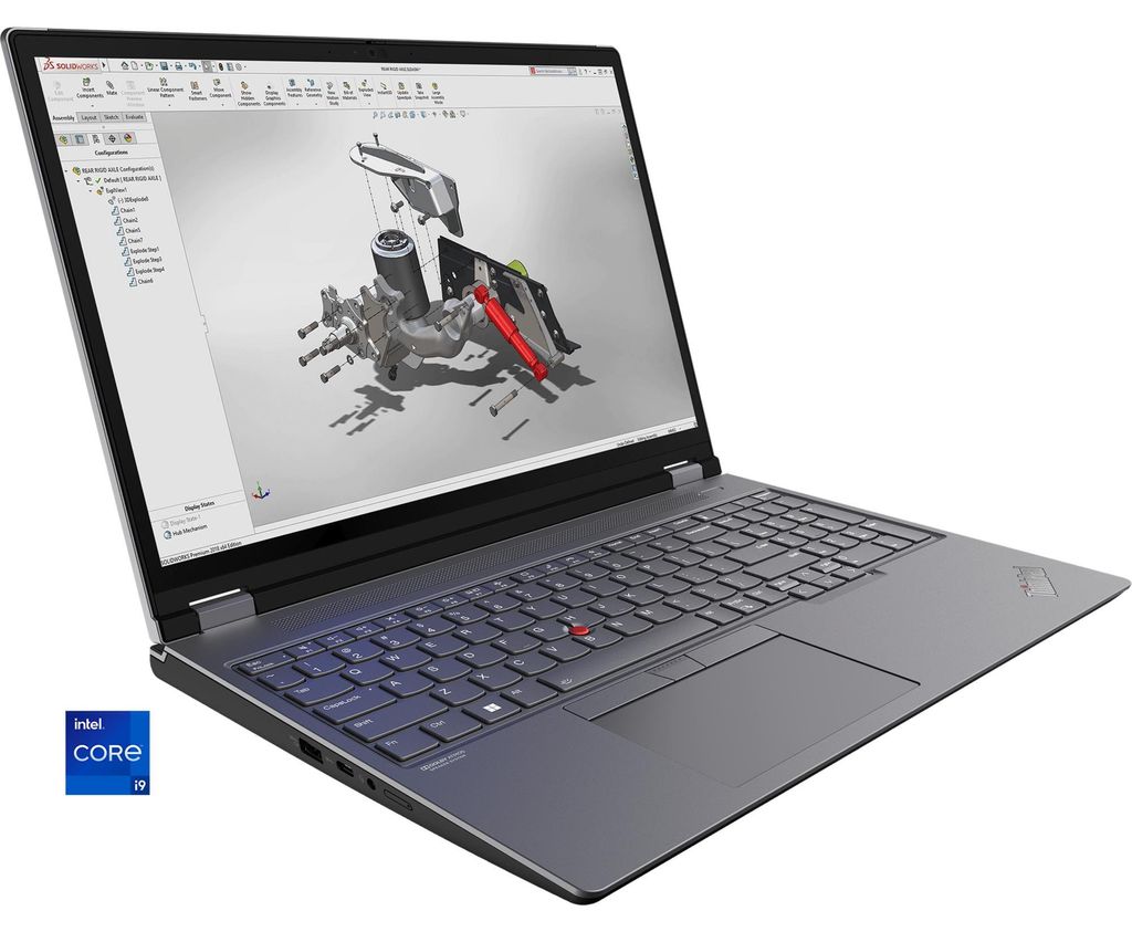 Lenovo ThinkPad P16 G2 (21FA005CGE), Notebook Produktbild 