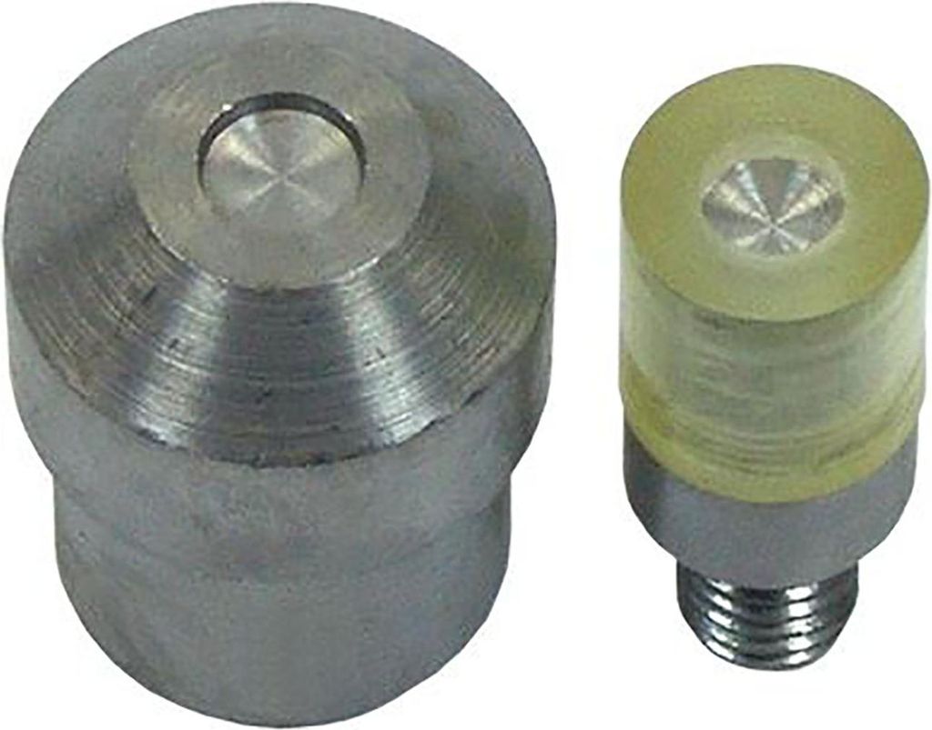 1 Set Einschlagstempel für Hohlnieten mit Doppelkopf Nieten Nietenpresse Werkzeug Größenwahl, Größe:10mm