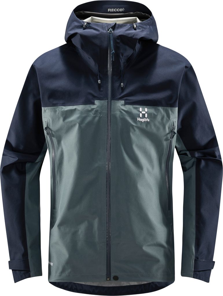 HAGLÖFS ROC Flash GTX Jacket Men Steel Blue/Tarn Blue M Obrázok produktu 