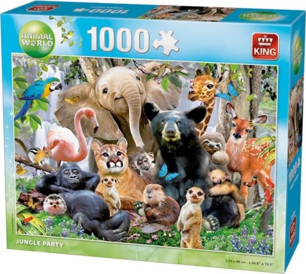 Jigsaw Jungle Party 1000 Stück