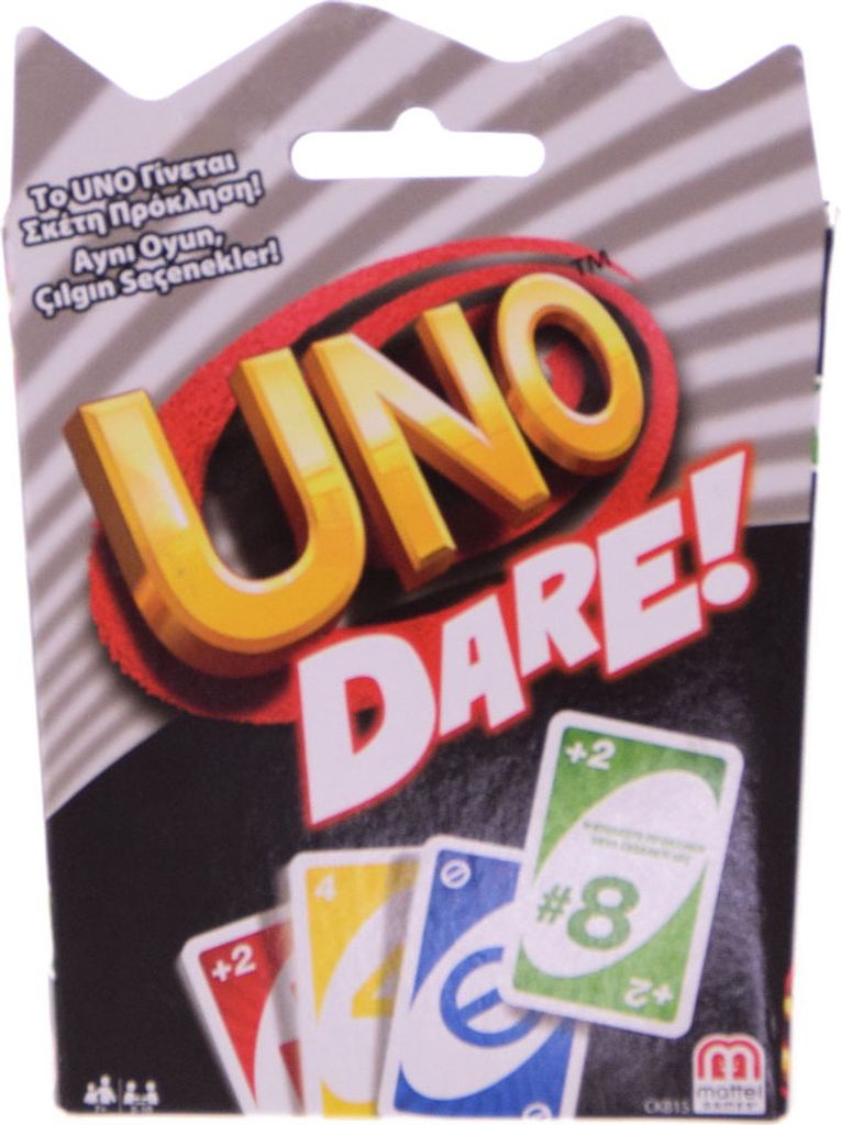 UNO Dare! (türkisch & griechisch) Kartenspiel Spiel