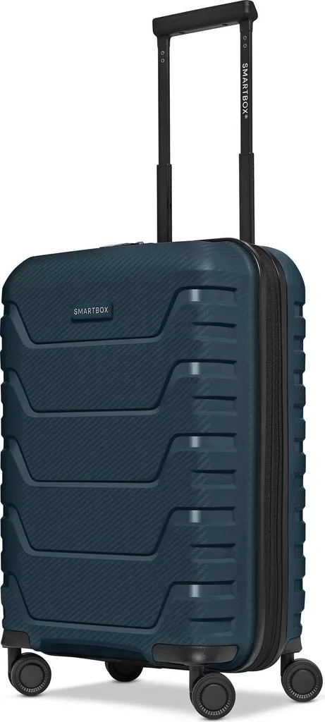 Valise cabine Smartbox Edition 01 Trolley bleu marine de 55 cm