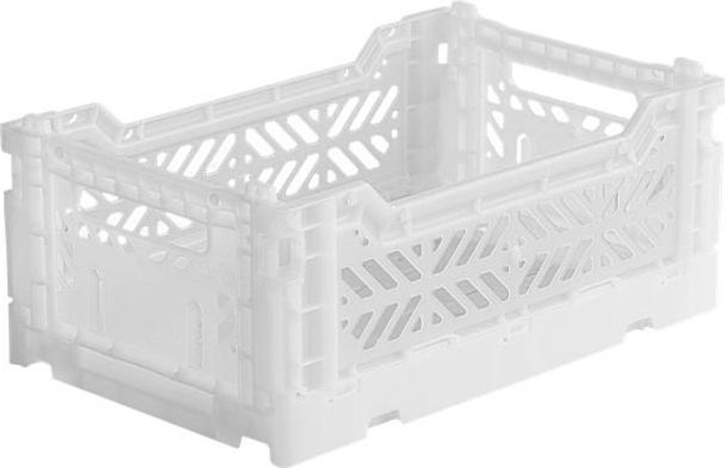 Aykasa Faltbox Klappbox WHITE weiß mini
