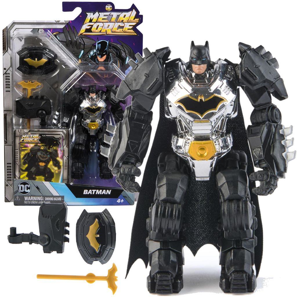 DC Comics Metal Force kleine Figur Batman Mann Fledermaus Night Knight Puppe 12 cm