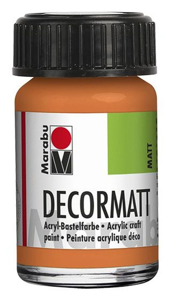 Decormatt Acryl - Orange 013 15 ml. Produktbild 