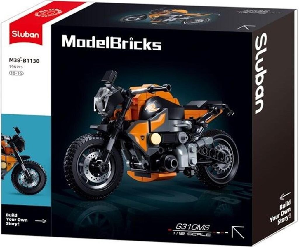 Sluban Model Bouwstenen M38-B1130 Motorfiets 310GS Productafbeelding 