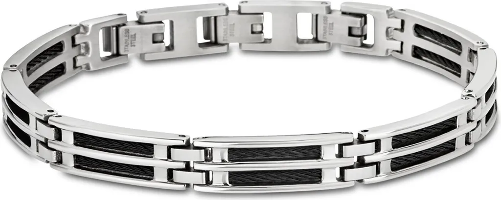 Lotus Style LS1800-2-1 Bracciale Urban Men in Black - Design Moderno