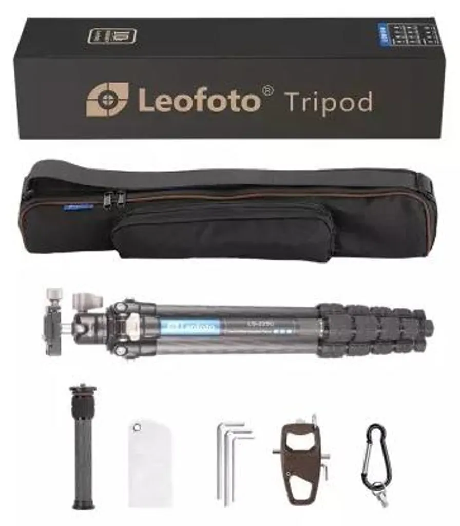 Trépied carbone ultra léger LS-225C et rotule LH-25 Leofoto Ranger - 7
