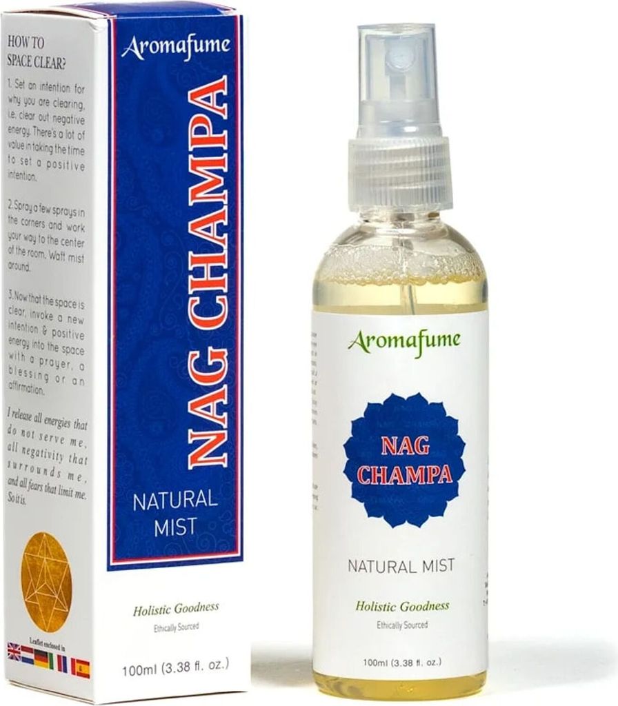 Deodorante Spray Nag Champa Aromafume - Confezione Da 3 Pz. Immagine del prodotto 