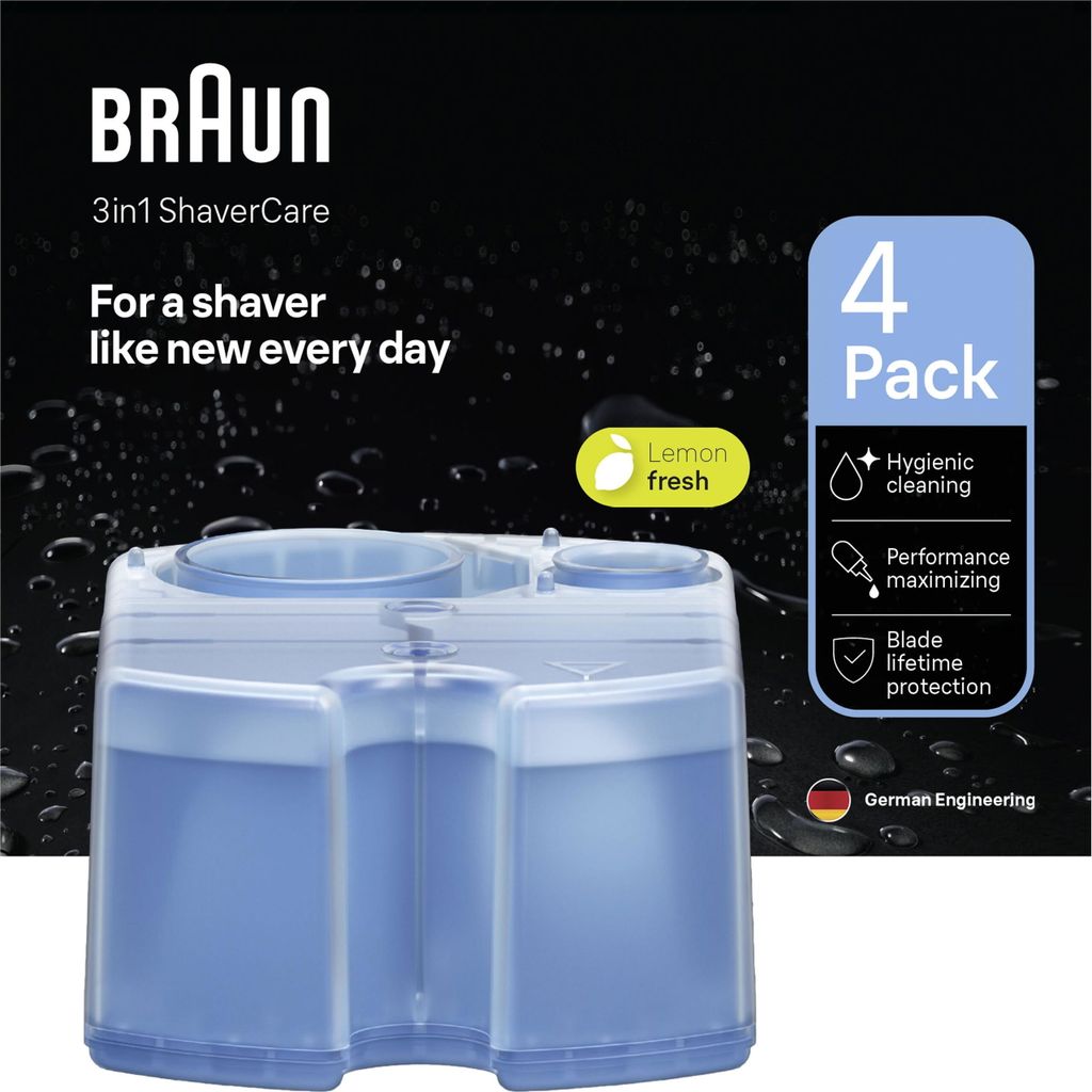 Braun | Refills 4 Pack | Clean and Renew CCR4 3+1