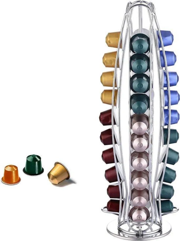 Porte-capsules Nespresso anti-rayures 40 places : fini le désordre !