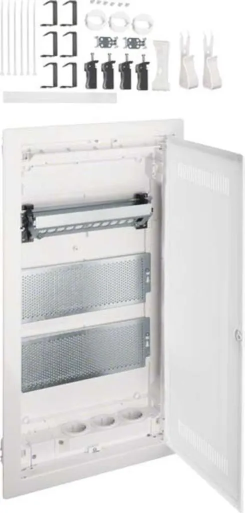 Coffret de Communication Hager Volta VH36WWH pour Réseau Multimédia