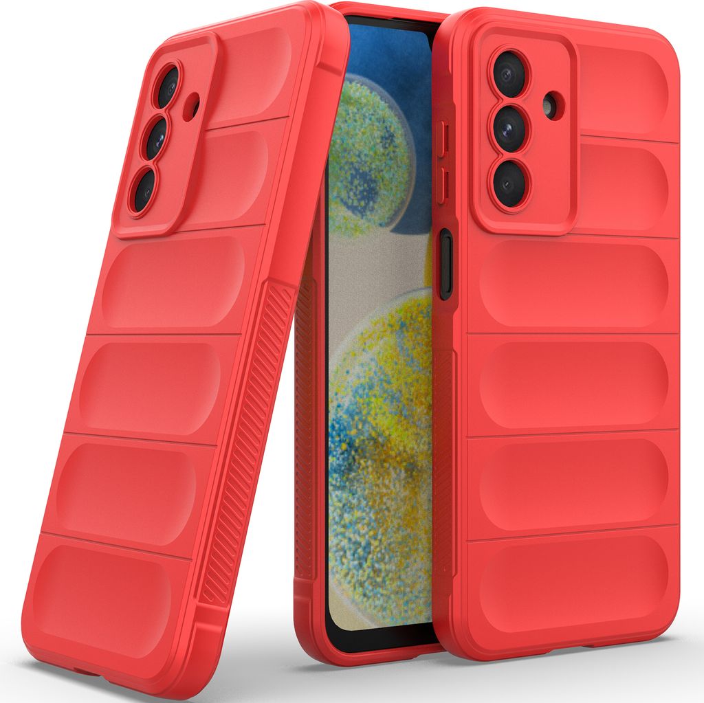 Handyhülle für Samsung Galaxy A26 Weich TPU Silikon Stossfest Anti-rutsch Hülle Rot