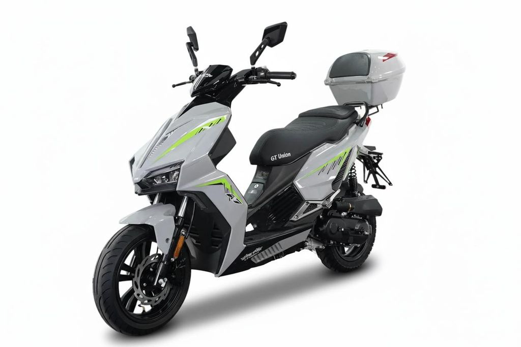 Motorroller Matador A7, 50ccm 45 km/h, Euro 5, grau-grün Produktbild 