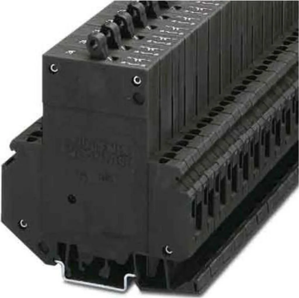 Lot de 6 Disjoncteurs Thermiques 2A pour Rail DIN Phoenix Contact TMC 1
