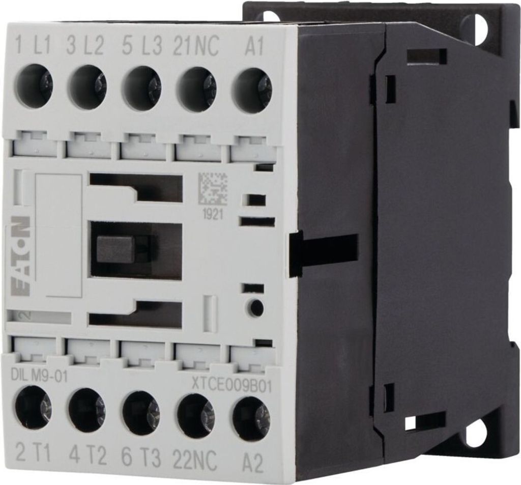 EATON Leistungsschütz 4kW 3S DILM 24VAC 9A 1Ö/Hilf