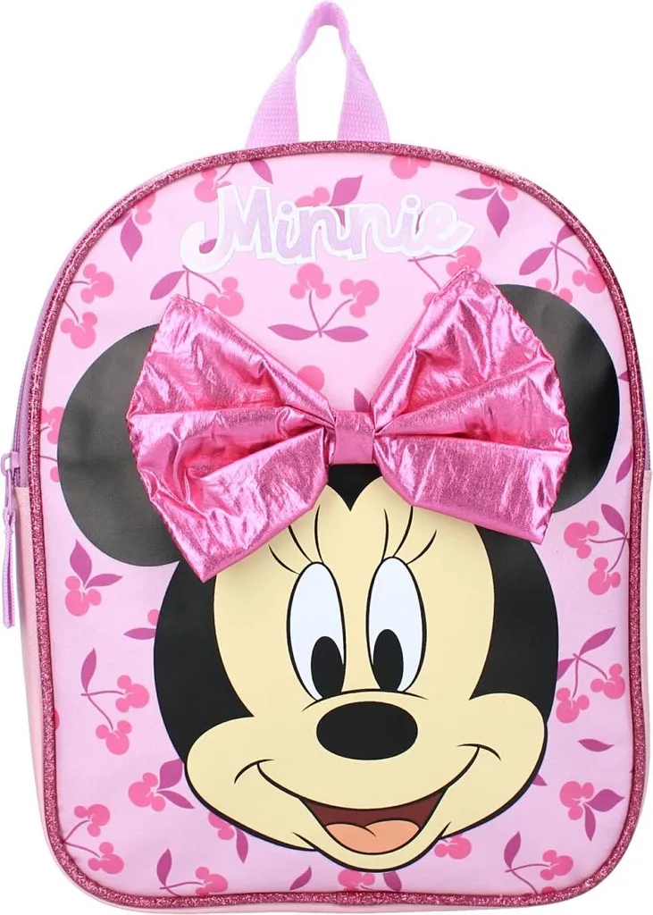 Zaino Minnie Real Cool Fiocco 3D: L'Accessorio Must-Have per Piccole Star