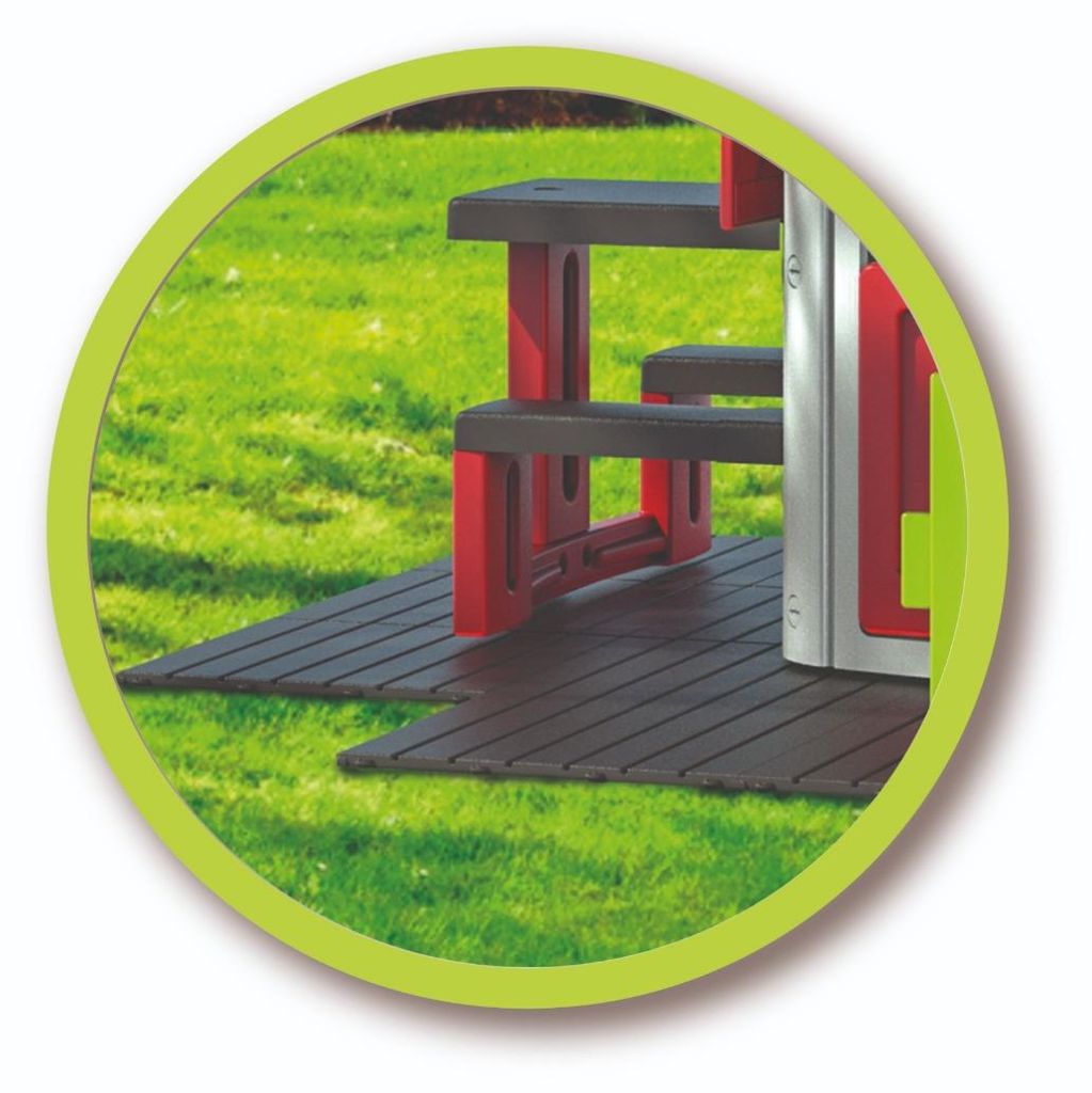 Smoby 810907, Podlaha pro domeček na hraní, Dřevo, Šedá Obrázek produktu 