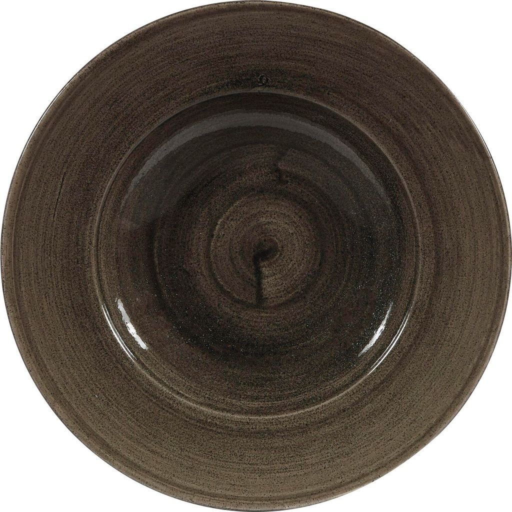 CHURCHILL Stonecast Iron Black Teller tief, ø: 280 mm