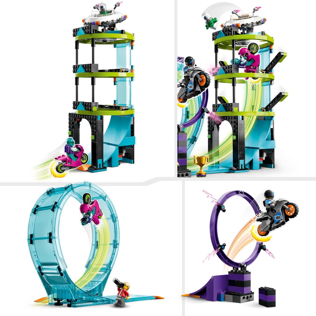 LEGO 60361 City Stuntz Ultimative Stuntfahrer-Challenge, Produktbild 4