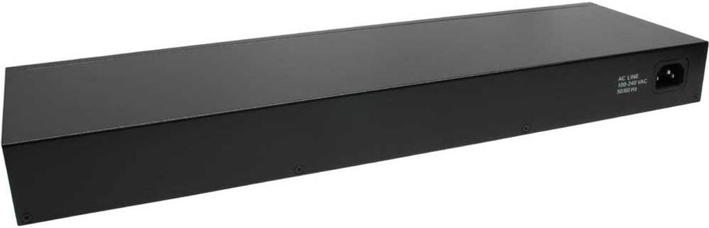 Longshine Gigabit Switch, 16-Port, LCS-GS9116-A, 19"-Version, Lüfterlos