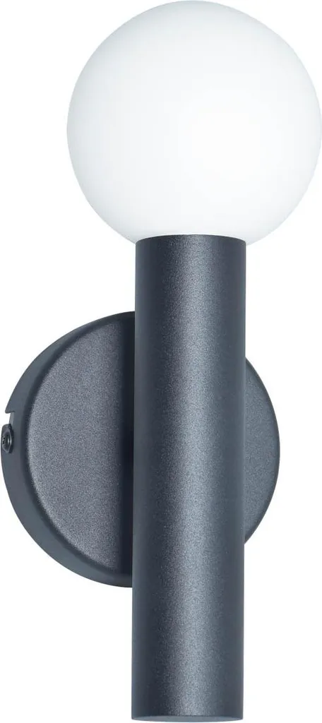 Offerta Italux Filano WL-33574-1-BK: Lampada Parete Acciaio Nero