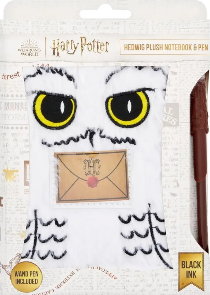 Carnet de Notes Hedwig et Stylo pour Journal Intime ou Notes d'École