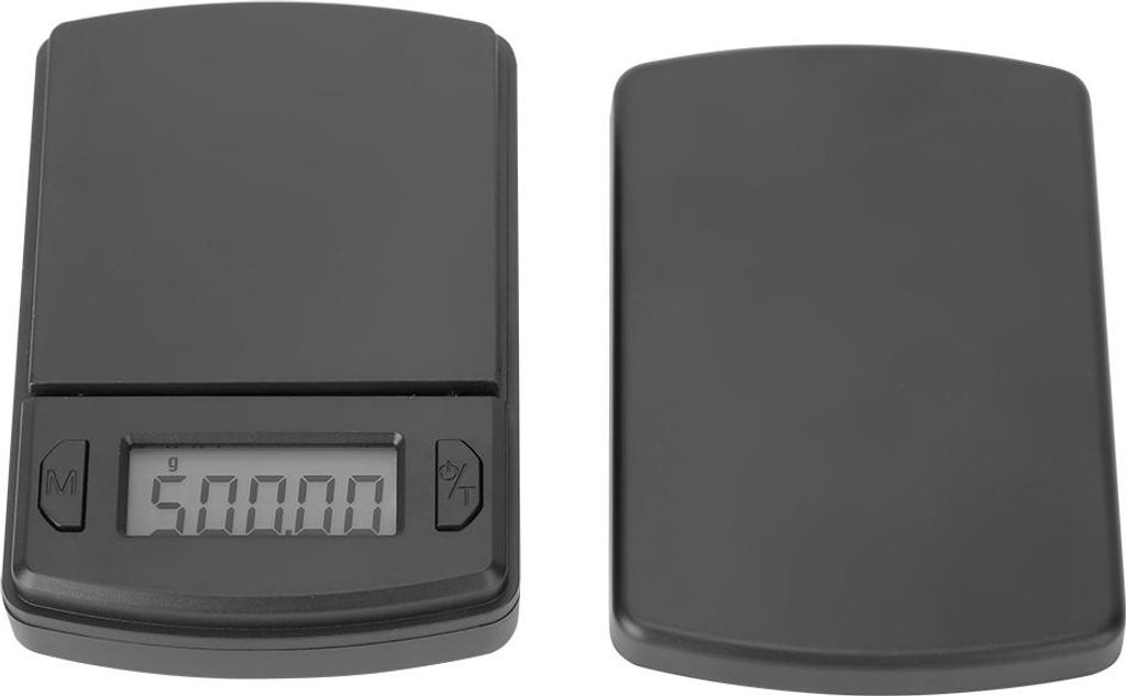 Mini-Schmuckwaage, tragbare elektronische Waage, Waage für Küche und Schmuck, Wiegefunktion 500 g/0,01 g