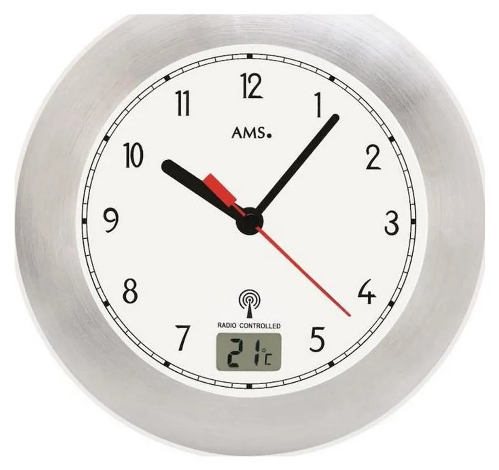Orologio AMS 5920: Design e Benessere nel tuo Bagno Radiocomandato
