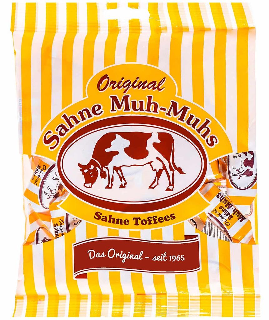 Muh Muhs cream toffees originální krémové bonbony Obrázek produktu 