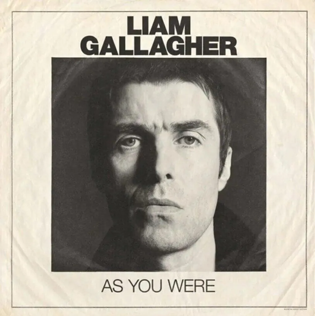 Liam Gallagher As You Were disque vinyle noir 12" son haute fidélité