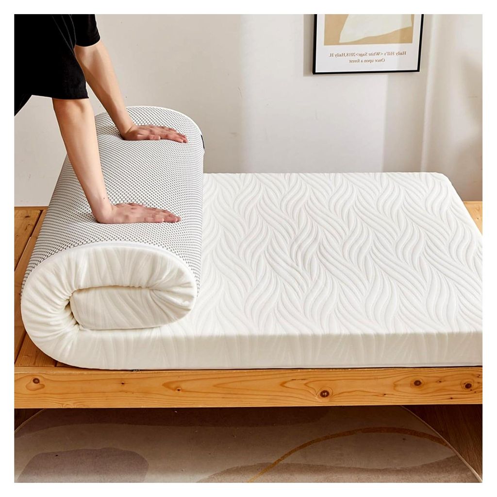 Futon-Matratze, japanische Bodenmatratze, faltbare tragbare Isomatte für Camping, Tatami-Matte – volle Größe