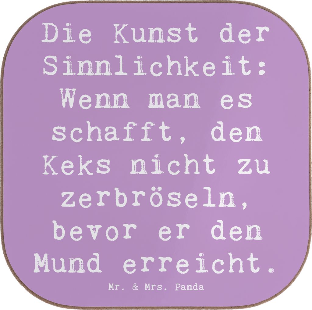 Mr. & Mrs. Panda Untersetzer für Gläser Spruch Kunst der Produktbild 