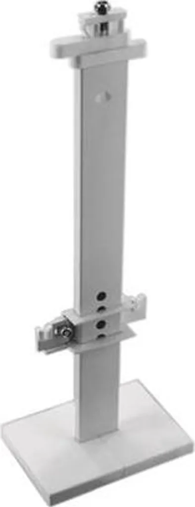 Kit support de radiateur H-400 en acier laqué blanc ultra résistant